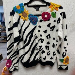 The Collective Works of Berek floral sweater